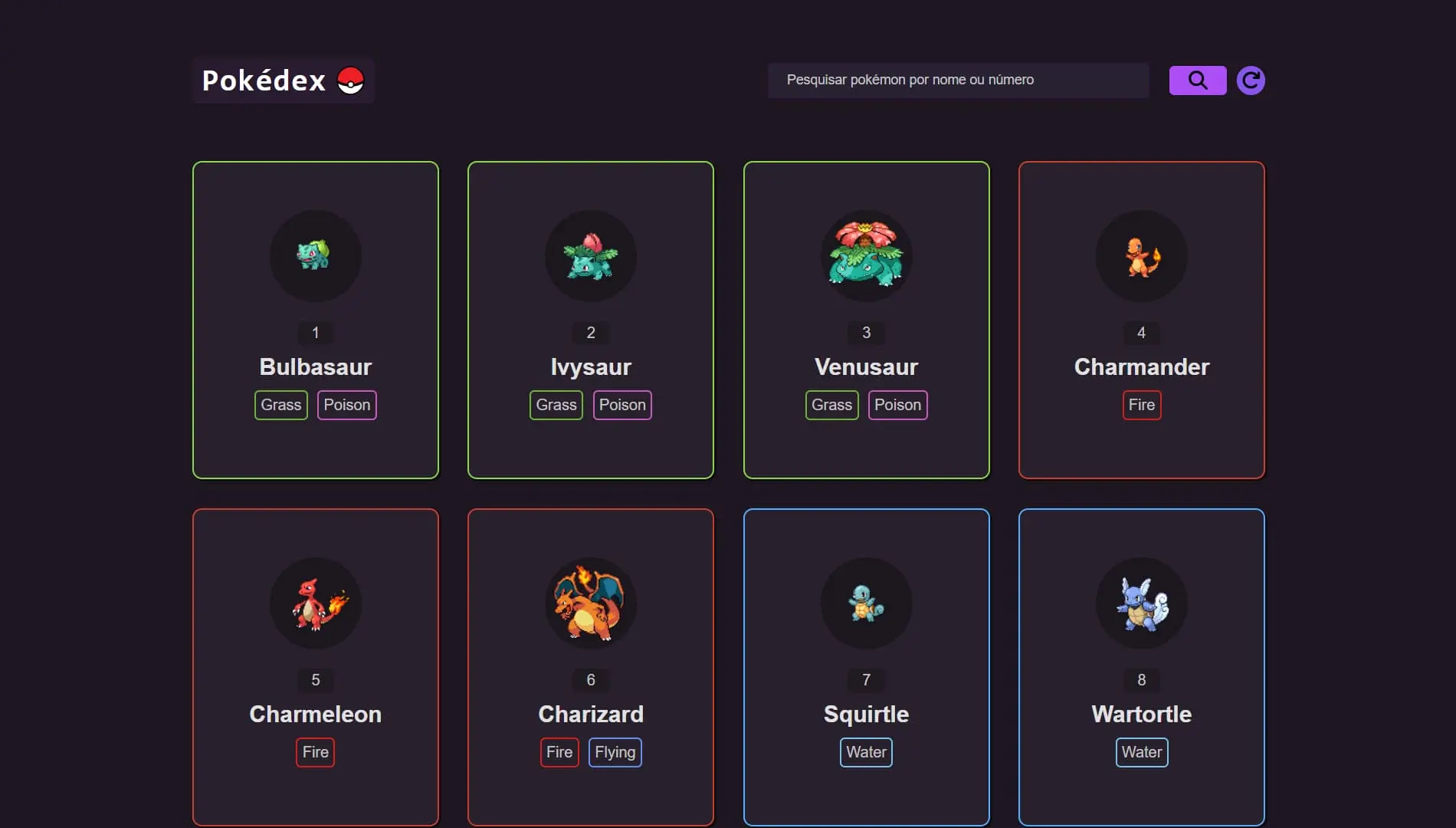 site pokedex